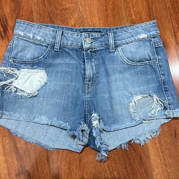 Guess Jean shorts size 2 - Picture 2 of 3